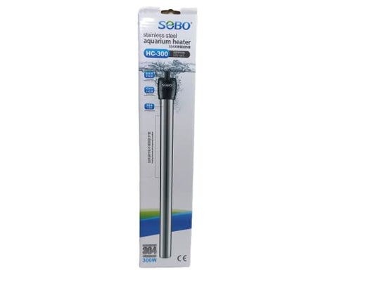 SOBO Stainless Steel Aquarium Heater 300W (Model: HC- 300)