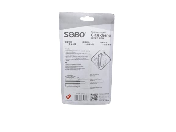 SOBO Floating Magnetic Glass Cleaner (SB-BMAX Glass Thickness up to 10-16MM)