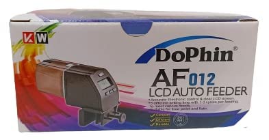 DOPHIN LCD Screen Automatic Fish Food Feeder for Aquarium (Model: AF 012)