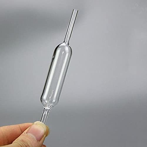 Glass CO2 Bubble Counter with Check Valve, 2m Transparent CO2 Tubing & 2 Suction Cups – Aquarium CO2 System Accessories