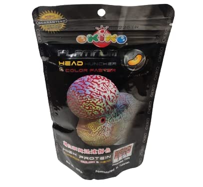 Platinum 100g (L Size) Head Huncher Color Faster Fish Food