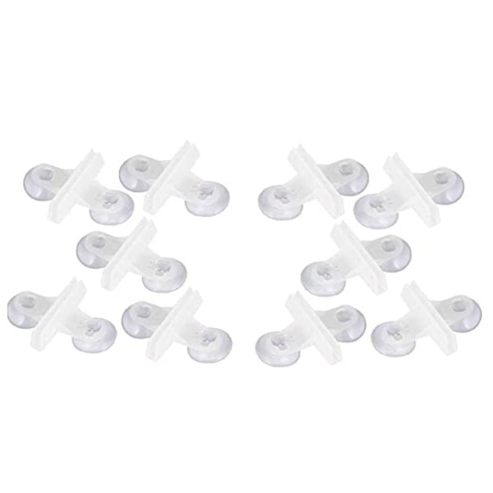 Aquarium Glass Divider for Fish Tank Partition  Panels with Suction Cups  for All Aquariums (Pack of 5)