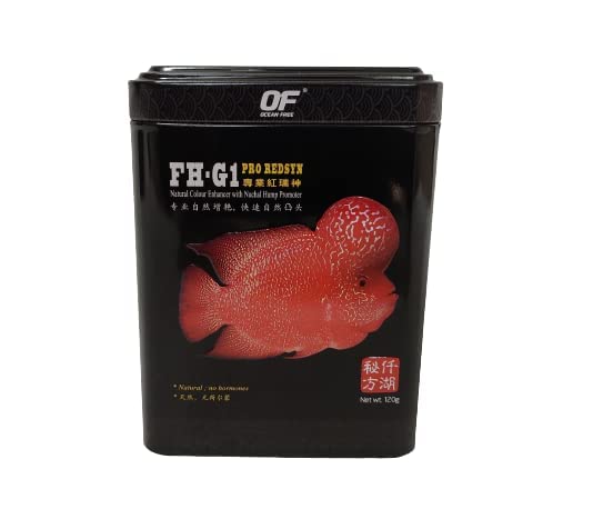 Ocean Free FH-G1 PRO REDSYN (120 g) Aquarium Flowerhorn Fish Food