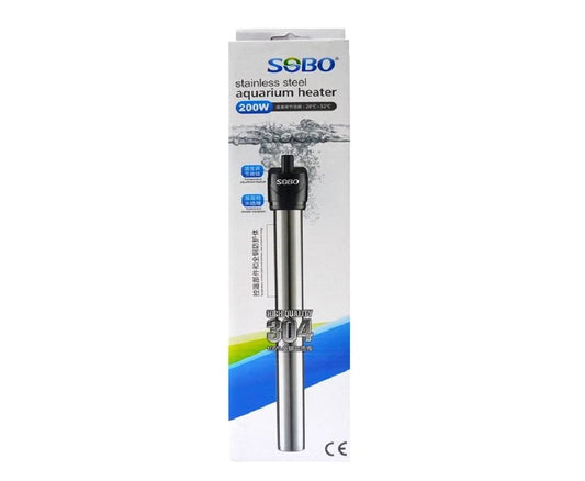 Sobo 200 Watt Steel Aquarium Heater