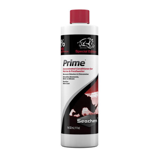 Seachem Prime Aquarium Water Conditioner, 325ml (30% Extra)