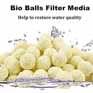Yellow Ceramic Ball Bio Porous Filter Media Biological Aquarium Filter Bacteria Materials 250gm