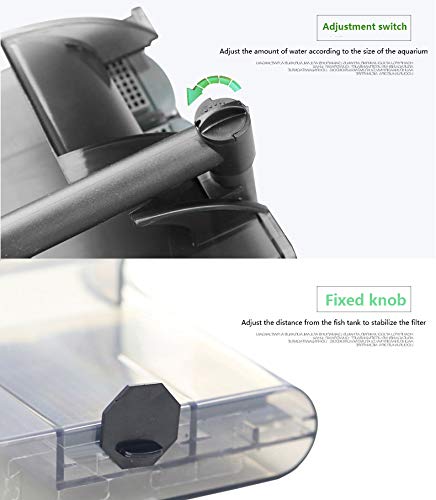 SunSun HBL 303 Hang On Filter Power : 3W | Flow : 350L/H