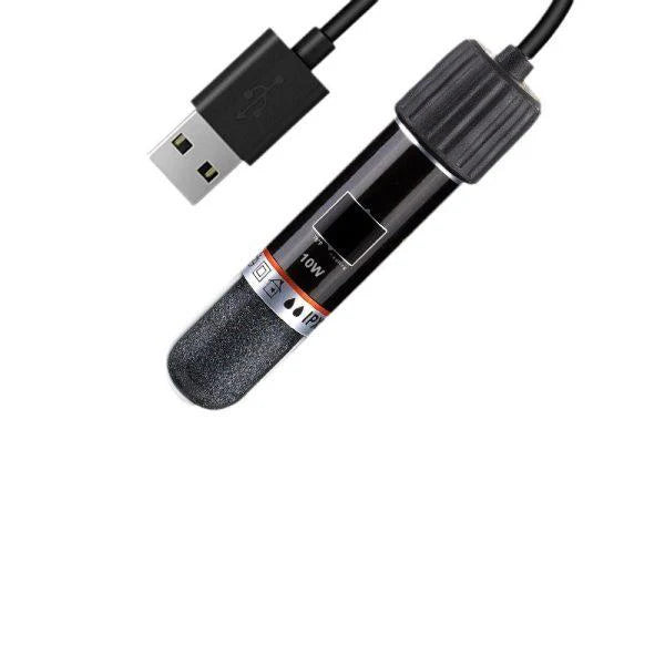 10W Mini USB Aquarium Heater | Constant Temperature Heater for Fish Tanks (Adapter Not Included) size 8.8cm