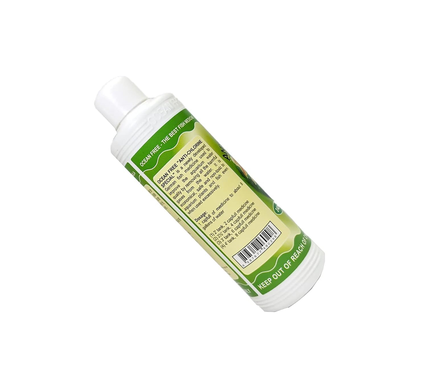 Ocean Free GILL, Fungus, PARASITE'S Special & Anti-Chlorine Special & White SPOT Special & General AidSpecial Each 240ml All in one Pack