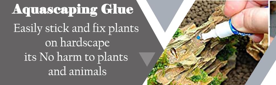 Aquascaping Glue - 4Gm Only for Live Plants (2 Nos 4gm Each)
