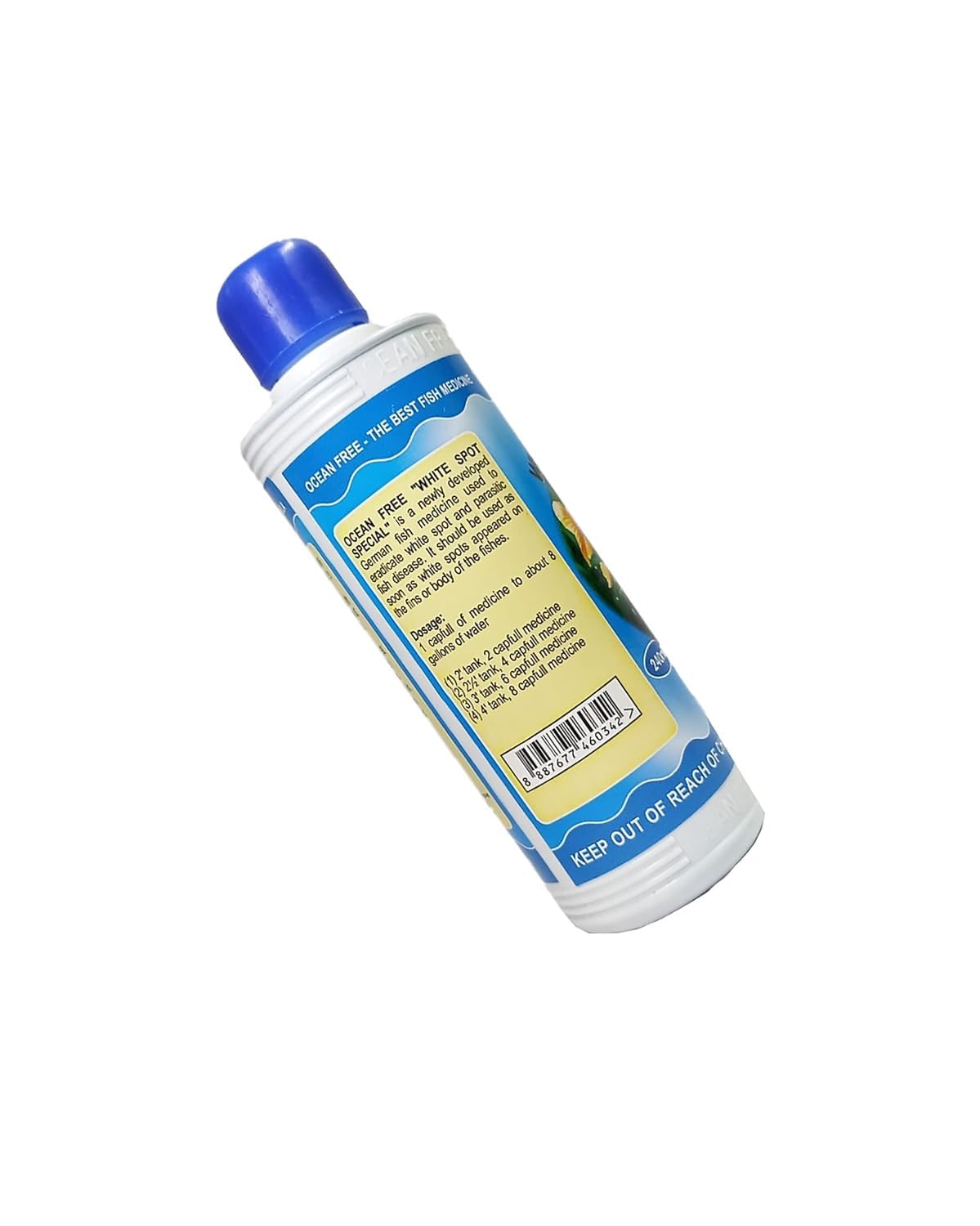 Ocean Free GILL, Fungus, PARASITE'S Special & Anti-Chlorine Special & White SPOT Special & General AidSpecial Each 240ml All in one Pack