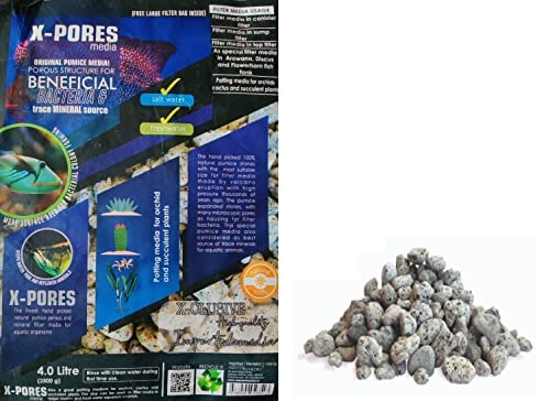 X-PORES Media 4.0L (2500 g) Aquarium Filter Media
