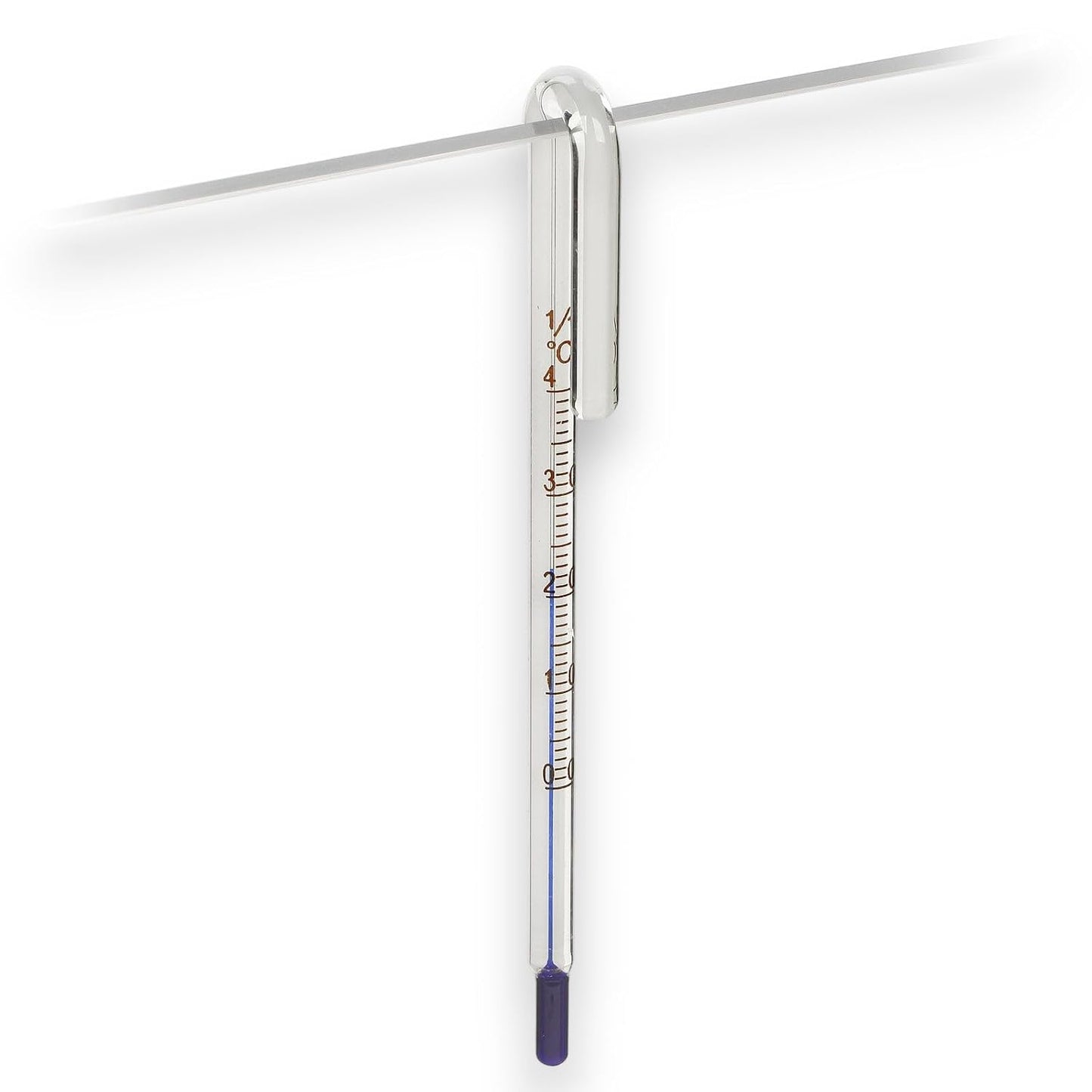 Hang - On Thermometer Monitor Can be hung on the rim of rimless aquariums all sizes