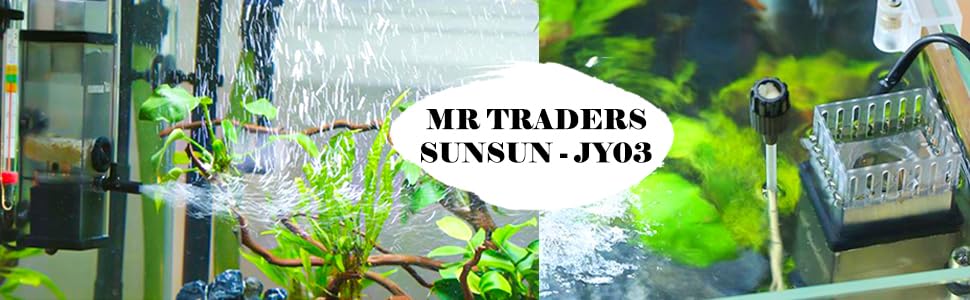 SUNSUN JY03 Series Surface Skimmer for Planted Aquarium