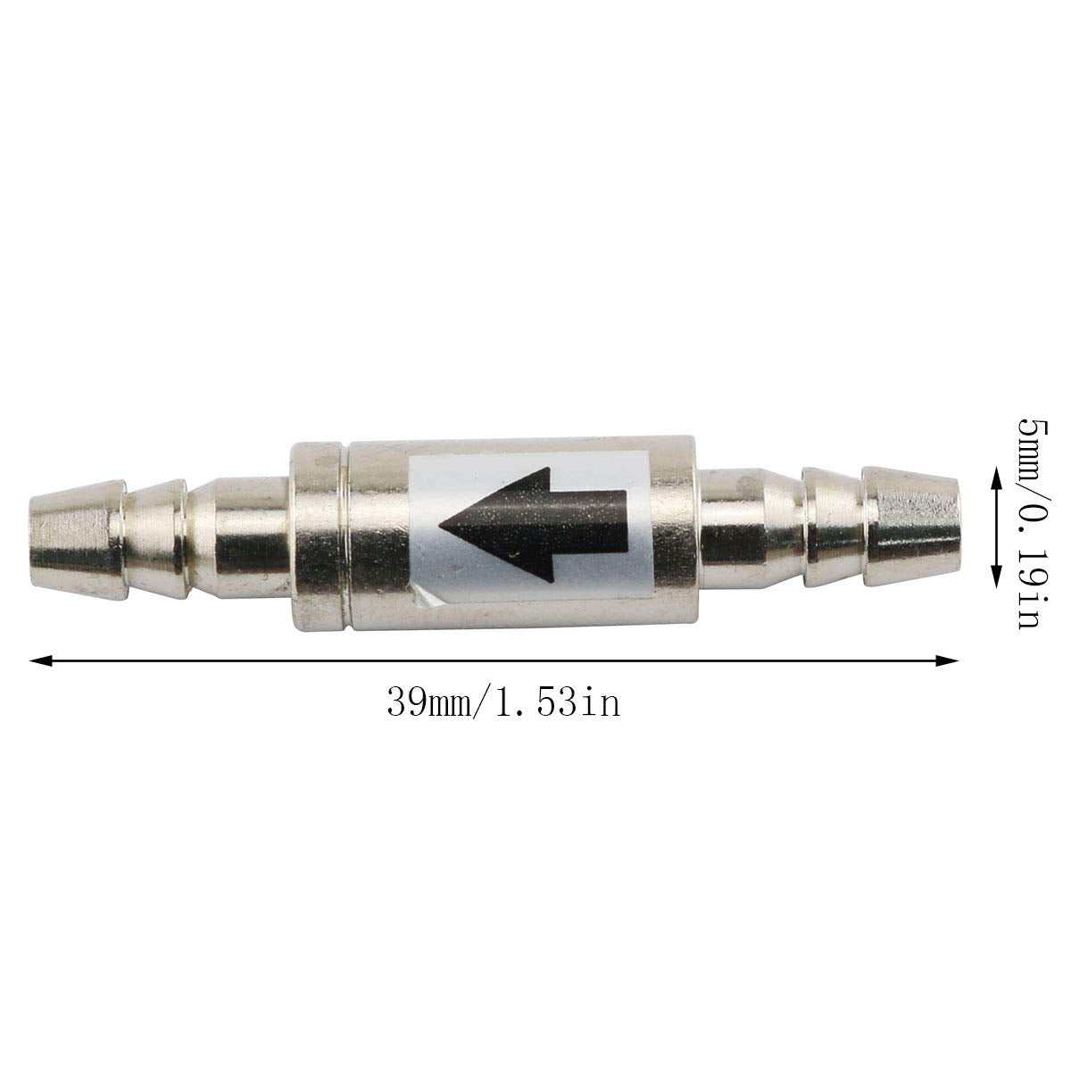 Metal Non Return Valve (also known as a CO2 check valve)