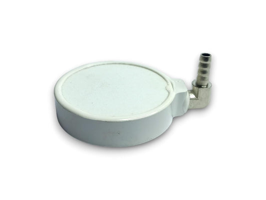 Round Air Stone Disc 5 CM  Bubble Diffuser for Aquarium Fish Tank (air Controller, Non-Return Valve Plastic, Airline Tubing Suction Cup)