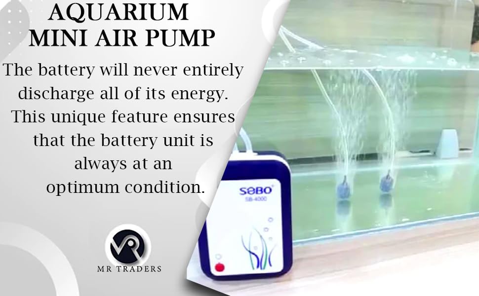 SOBO Aquarium Mini air Pump (Model : SB- 3000,Power: 2.8W, Output: 2x3L/min Ac 220-240v 50/60HZ) AC/DC