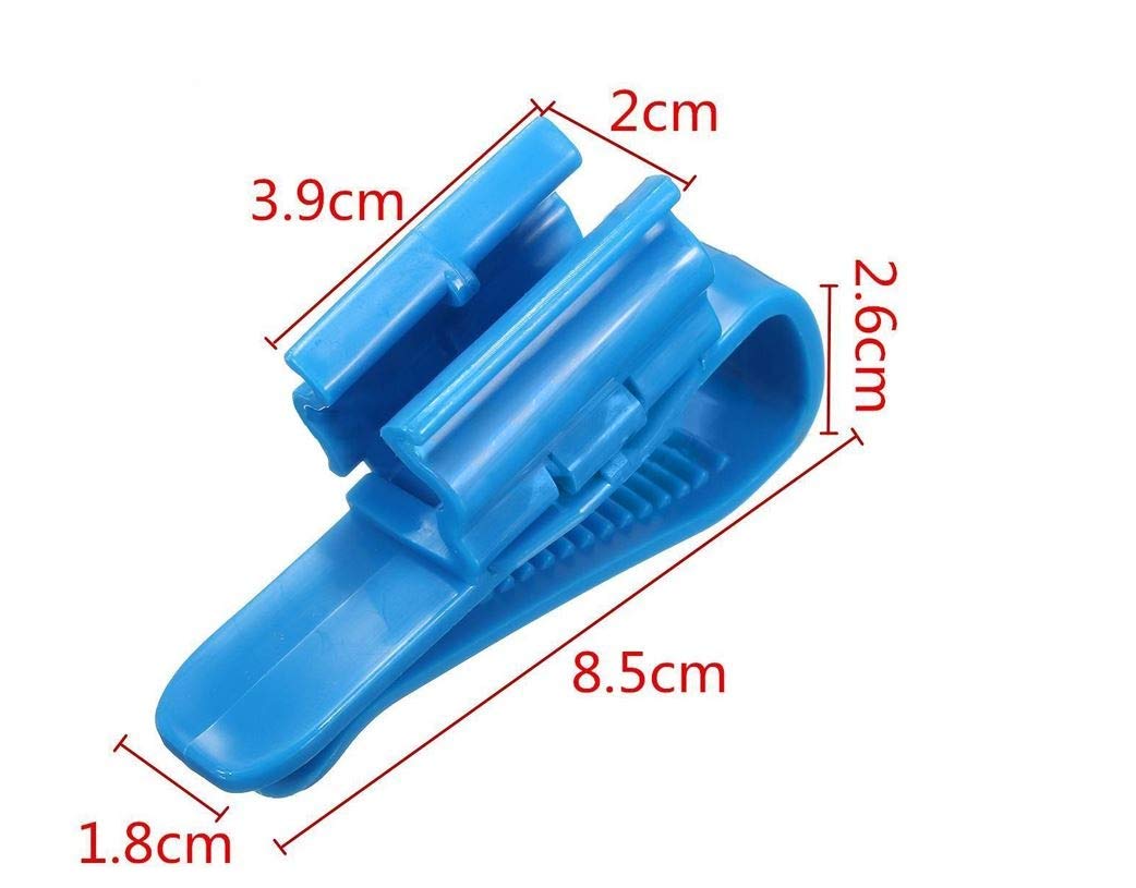 Aquarium Fish Tank Hose Holder Hanger, Set Auto Siphon Tube Clip Clamp Holder Clamp for Regular Siphon Aquarium Fish Tank Water Pipe Fixing Clip