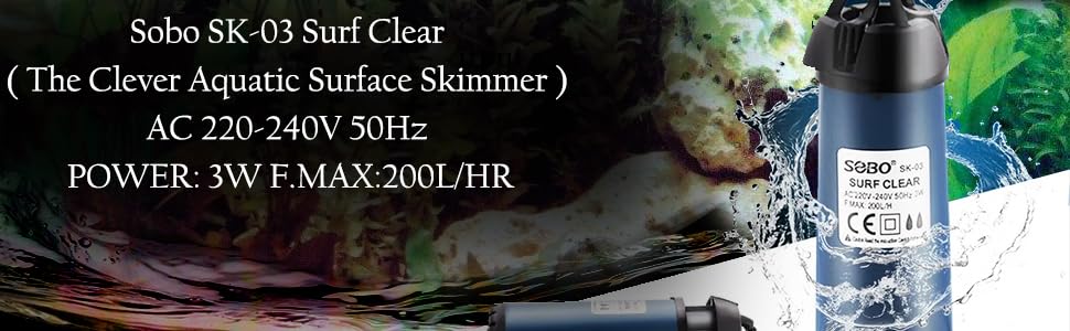 SOBO Aquarium Internal Filter Pump (Model : FE- 1504,Power: 15W, Output: 1200L/H Ac 220-240v 50/60HZ)