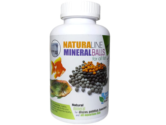 Auqatic Remedies Natural line Mineral Balls for All Fish (300g) Filter Bag Free