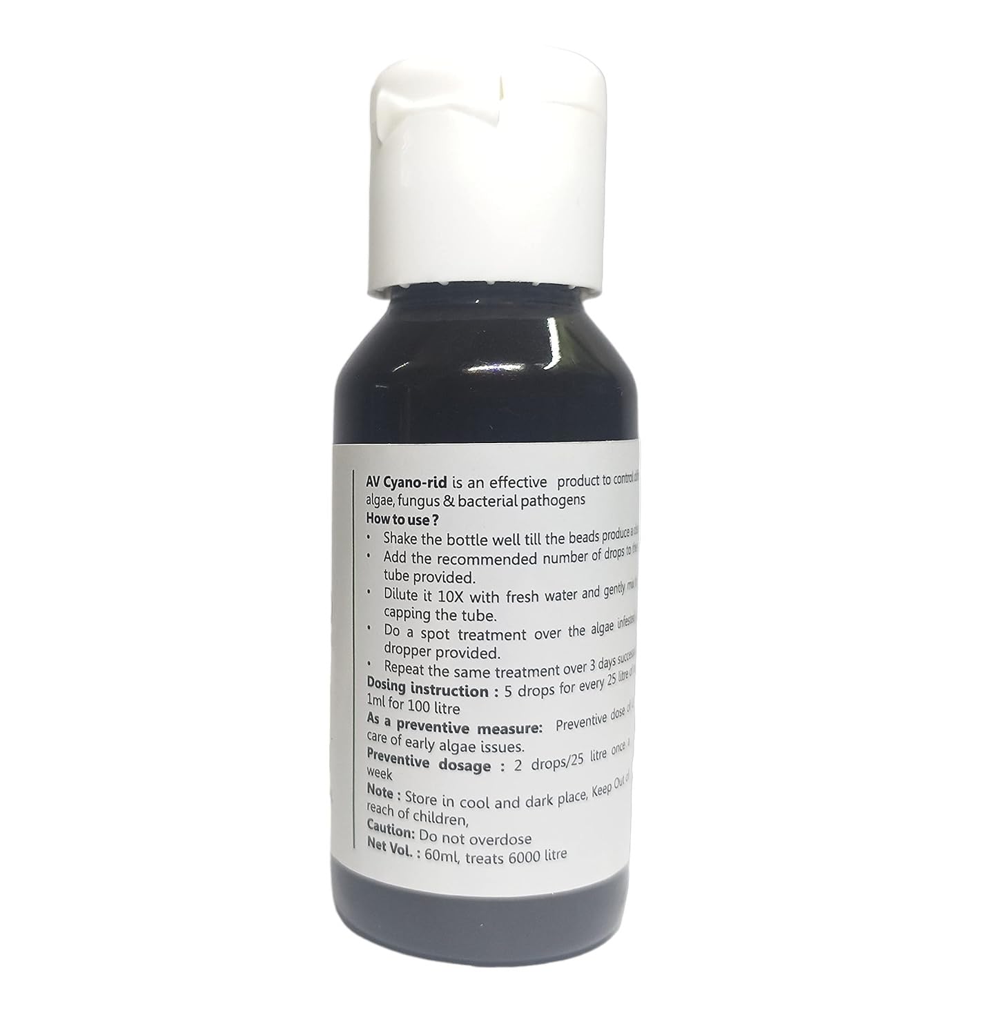 AquaVascular Cyano-Rid 60ml(1 Measurement Tube, 1 Dropper)