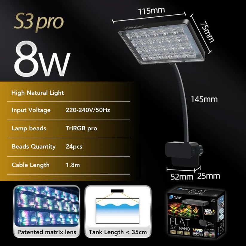 Neo Helios Flat Nano S3 LED Light