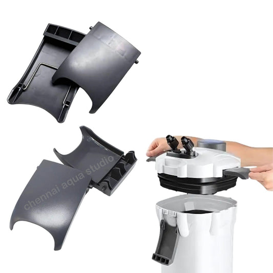 SUNSUN Aquarium Cannister Filter Locking Spare Clip Clamp Set with Metal and Without Metal Clamp Set of 4