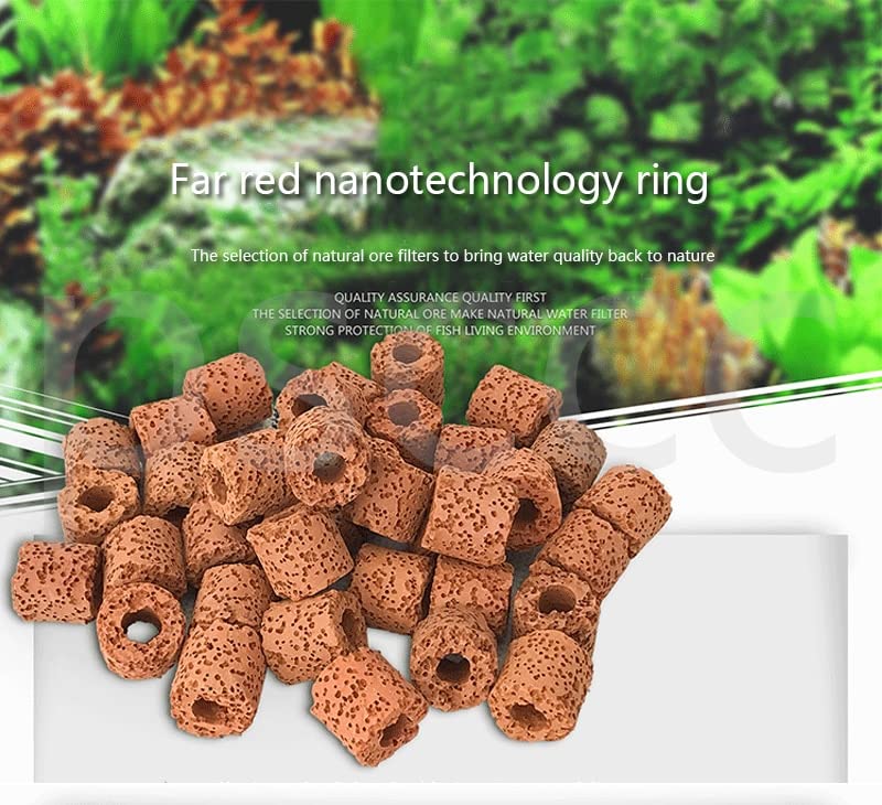Aquarium Filter Media Red Ceramic Ring