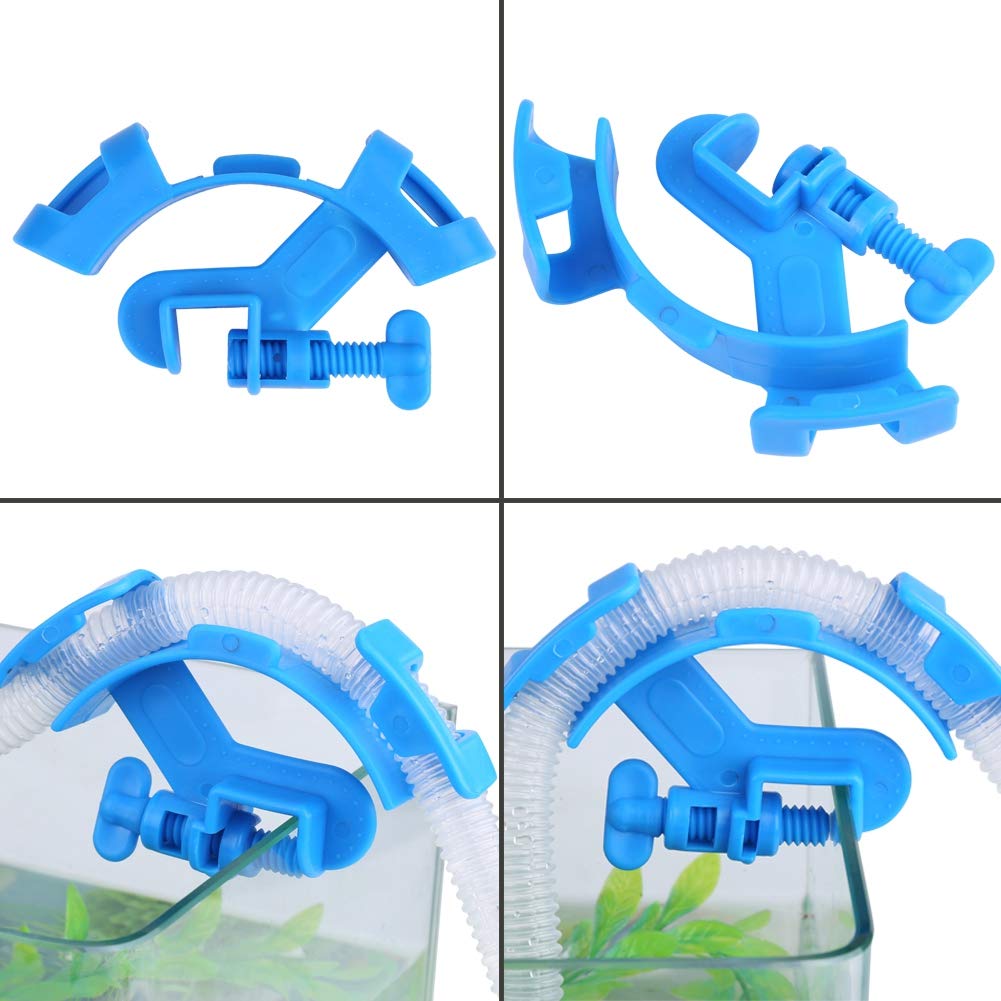 Aquarium Water Pipe Holder Water Tube Clamp Fish Tank Hose Holder Aquarium Hose Holder Fixed Clamp Clip