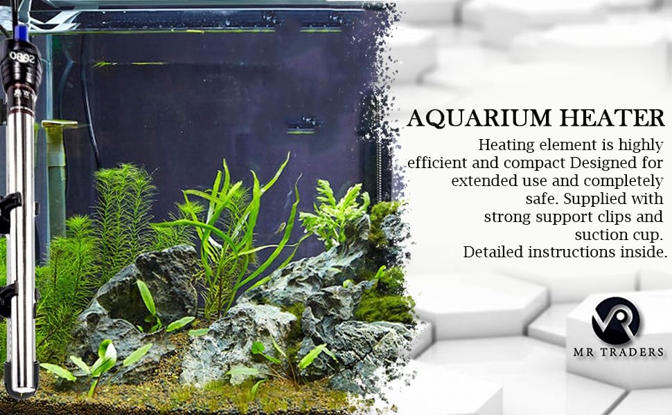 SOBO Stainless Steel Aquarium Heater 300W (Model: HC- 300)