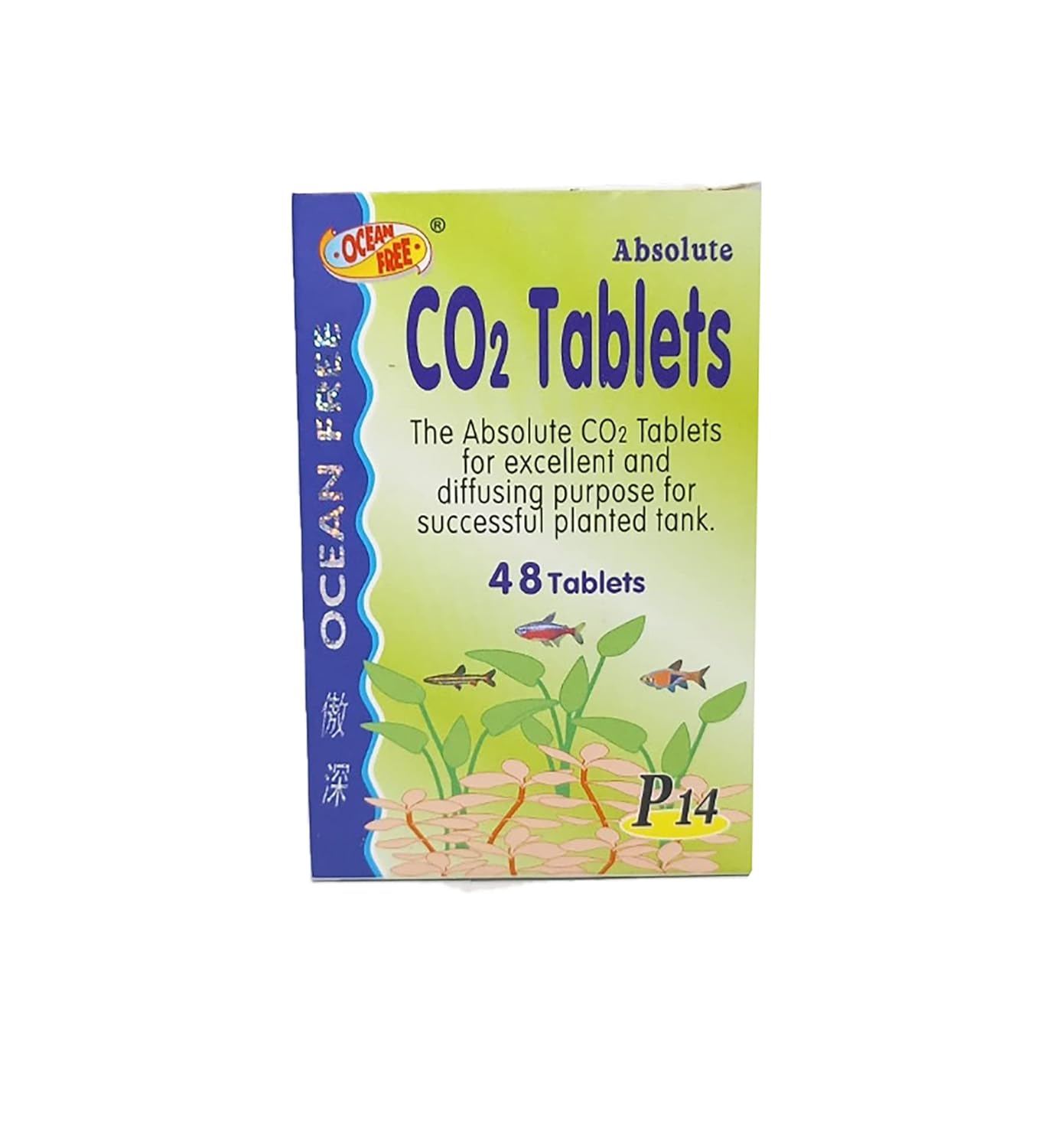 Ocean Free CO2 Tablets for Aquarium Plants