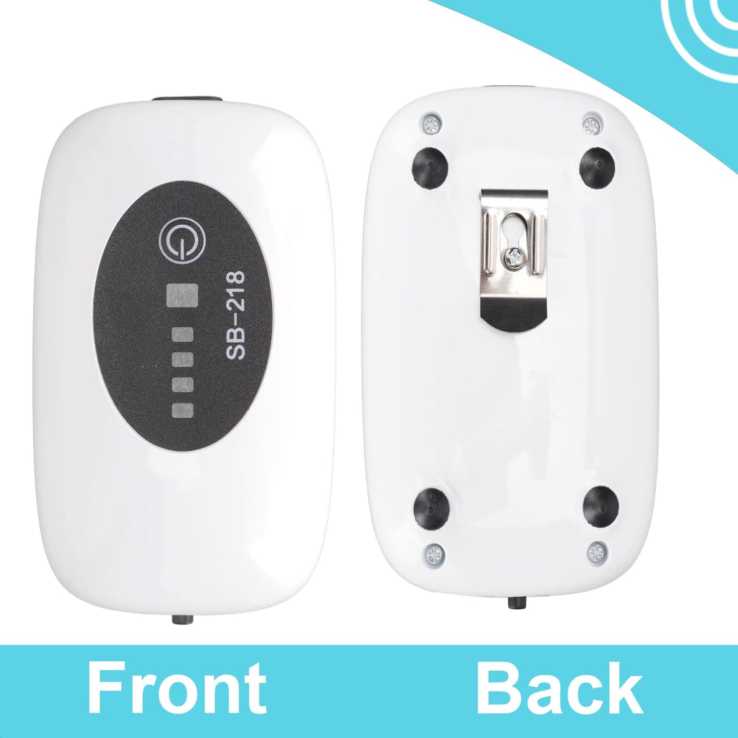 Sobo AC/DC Air Pump Rechargeable Air Pump for Fish Tank, Air Pumps 1W | DC-3.7V-2600mAh | Presure: 2x0.018Mpa | Air Flow:3L/min (SOBO AC/DC AIR Pump SB-218 1W)