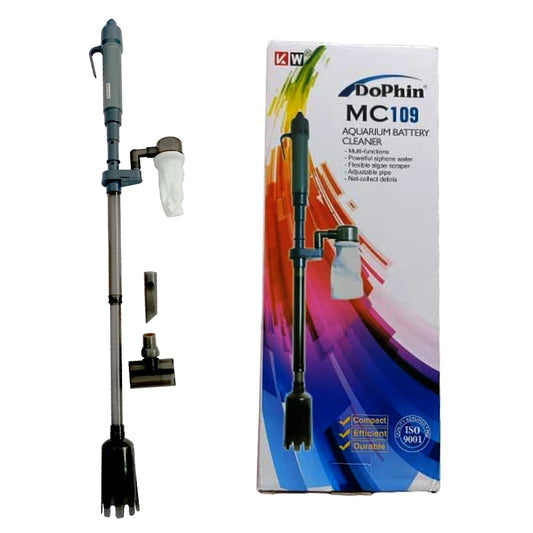 Dophin MC 109 Aquarium Battery Gravel Cleaner Pump