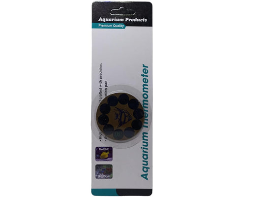 Round Sticker Aquarium Thermometer