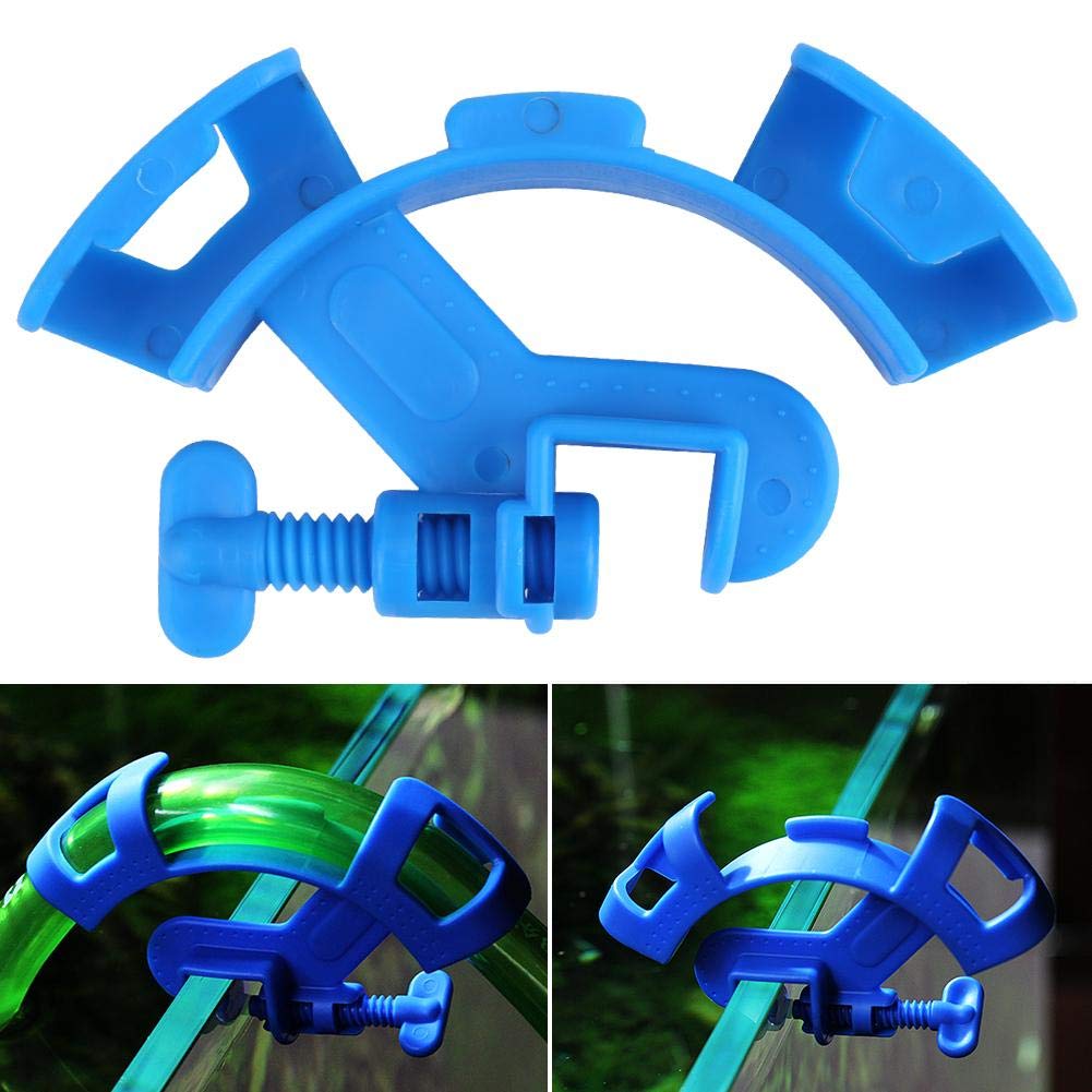 Aquarium Water Pipe Holder Water Tube Clamp Fish Tank Hose Holder Aquarium Hose Holder Fixed Clamp Clip