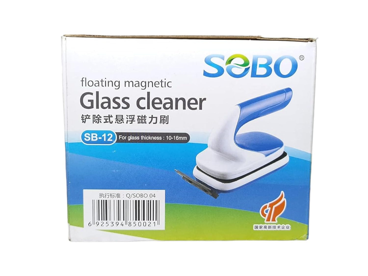 SOBO Floating Magnetic Glass Cleaner (SB-12 Glass Thickness up to 10-16 MM)