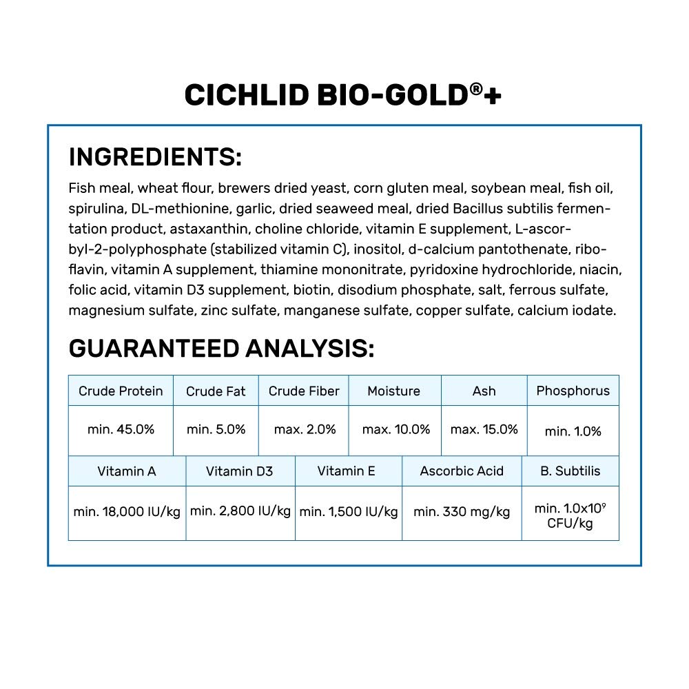 Hikari Cichlid Biogold Plus Medium 250gm FLOATING TYPE