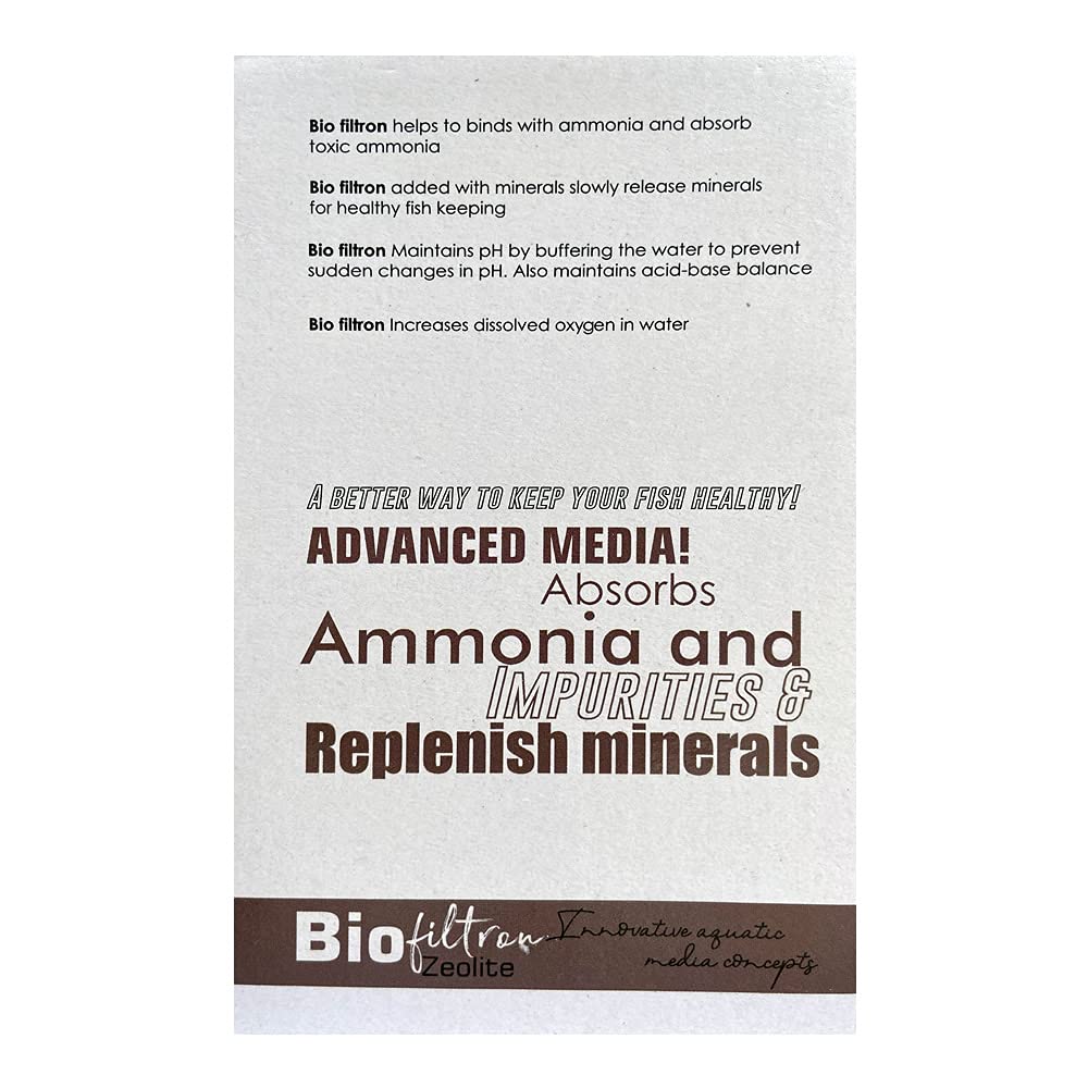 Aquatic Remedies Bio filtron Zeolite Filter Media 650ml / 500g