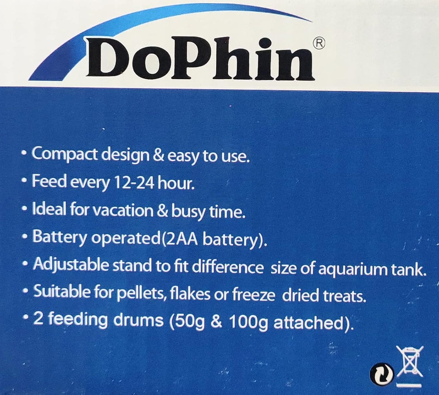 Dophin AF 007 Aquarium Automatic Fish Food Feeder