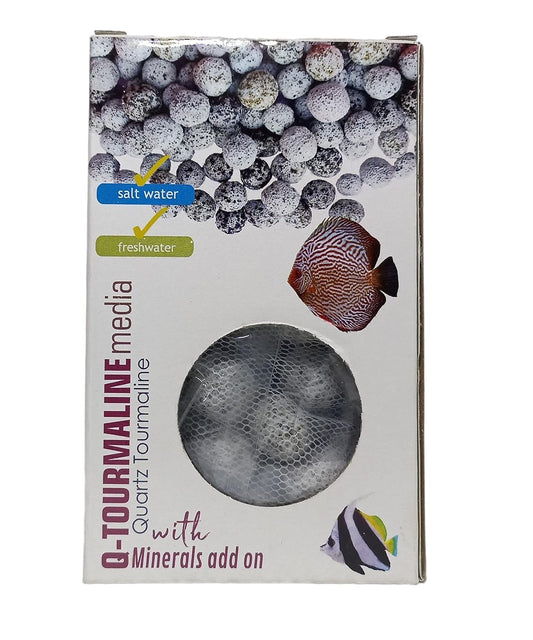 Q- Tourmaline Media 650ml(350g) Quartz Tourmaline