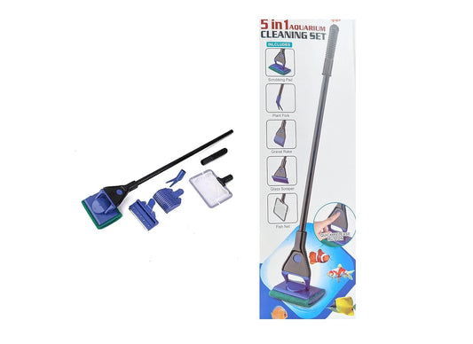 Professional 5in 1 Aquarium Cleaning Set Size 60cm