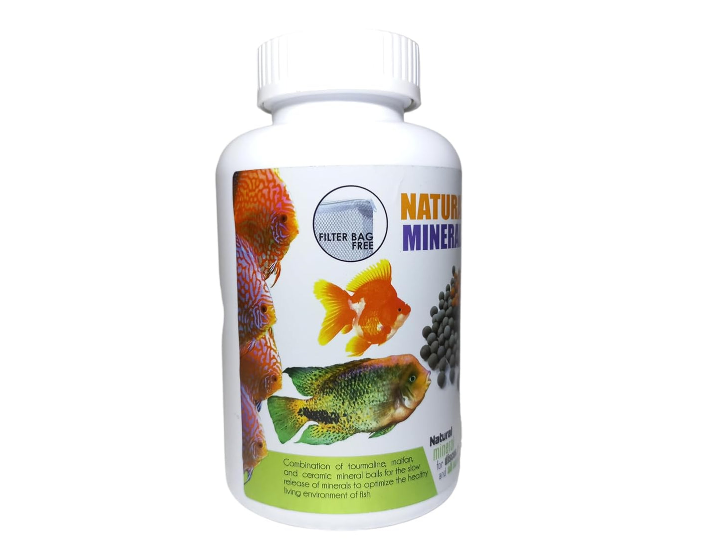 Auqatic Remedies Natural line Mineral Balls for All Fish (300g) Filter Bag Free