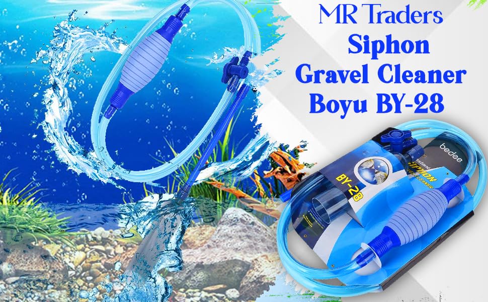 Boyu BY-28 Siphon Gravel Cleaner with tap Control
