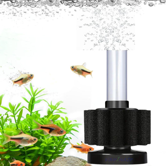 Mini sponge filter for nano aquarium