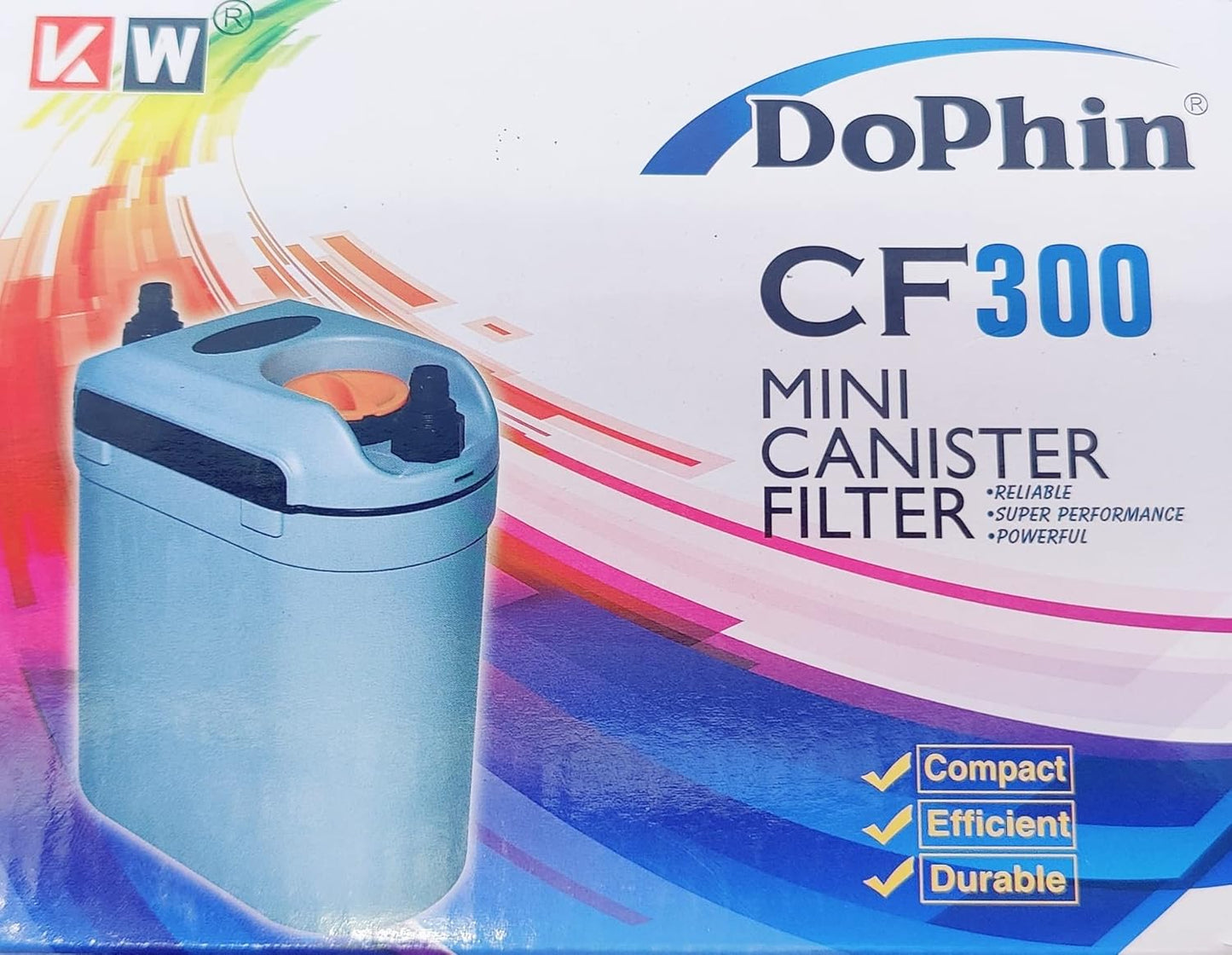 Dophin External Mini Canister Filter Model CF300 6.7W 410L/H