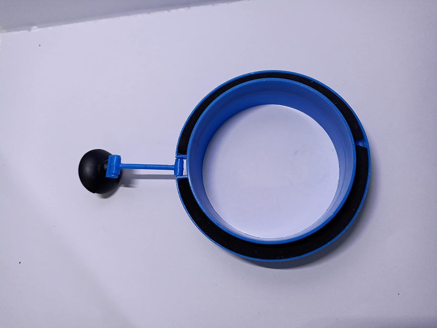 Aquarium Floating Fish Feeding Tray (Round) Ring with Suction Cup Include (Size: 10cm)