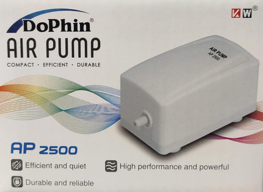 Dophin AP 2500 One Way Aquarium Air Pump (It's Very Small Suitable only for 60 to 80L Fish Tank)