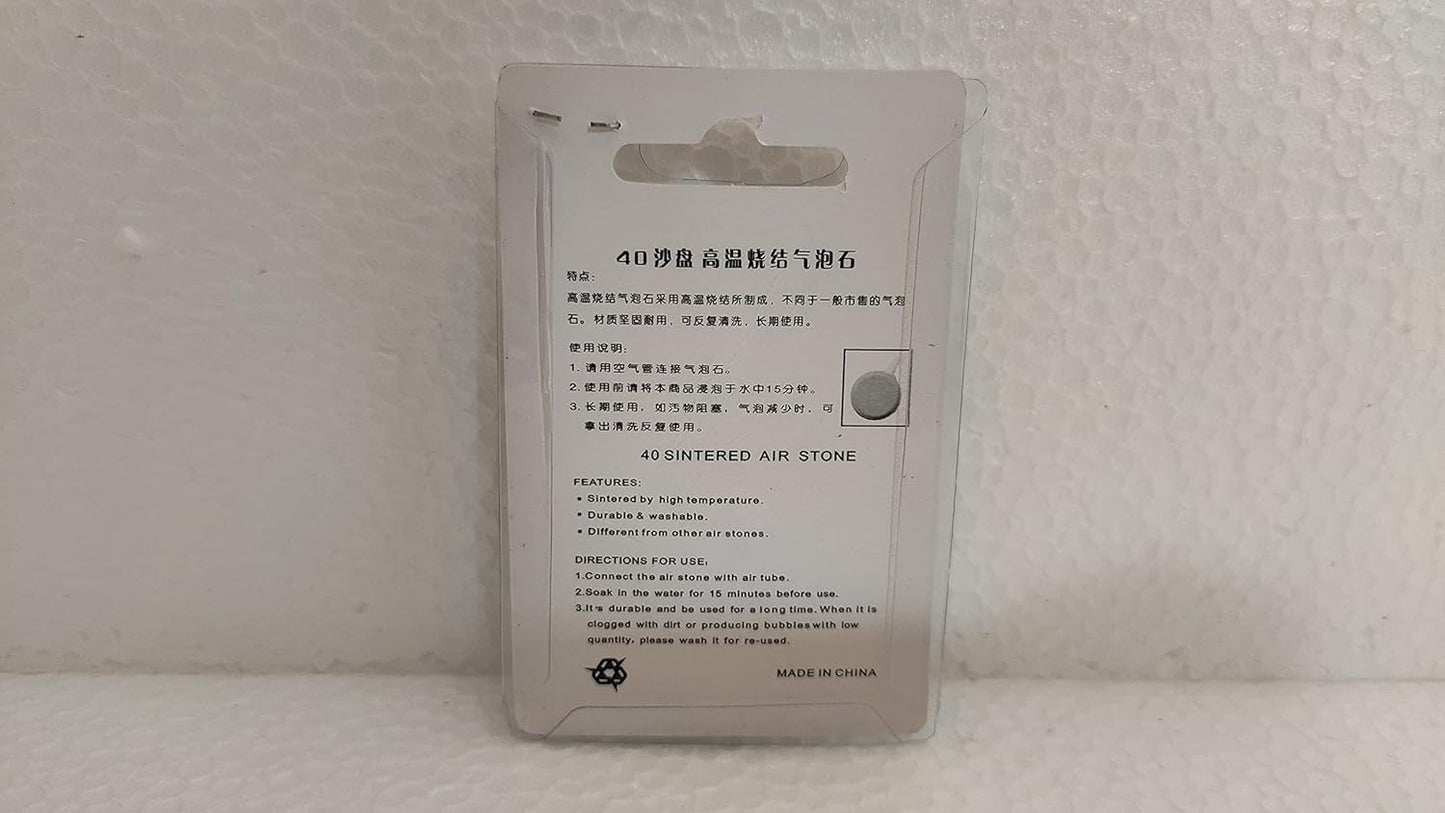 3.5 cm Small Air Stone Disc Bubble Diffuser for Aquarium Fish Tank