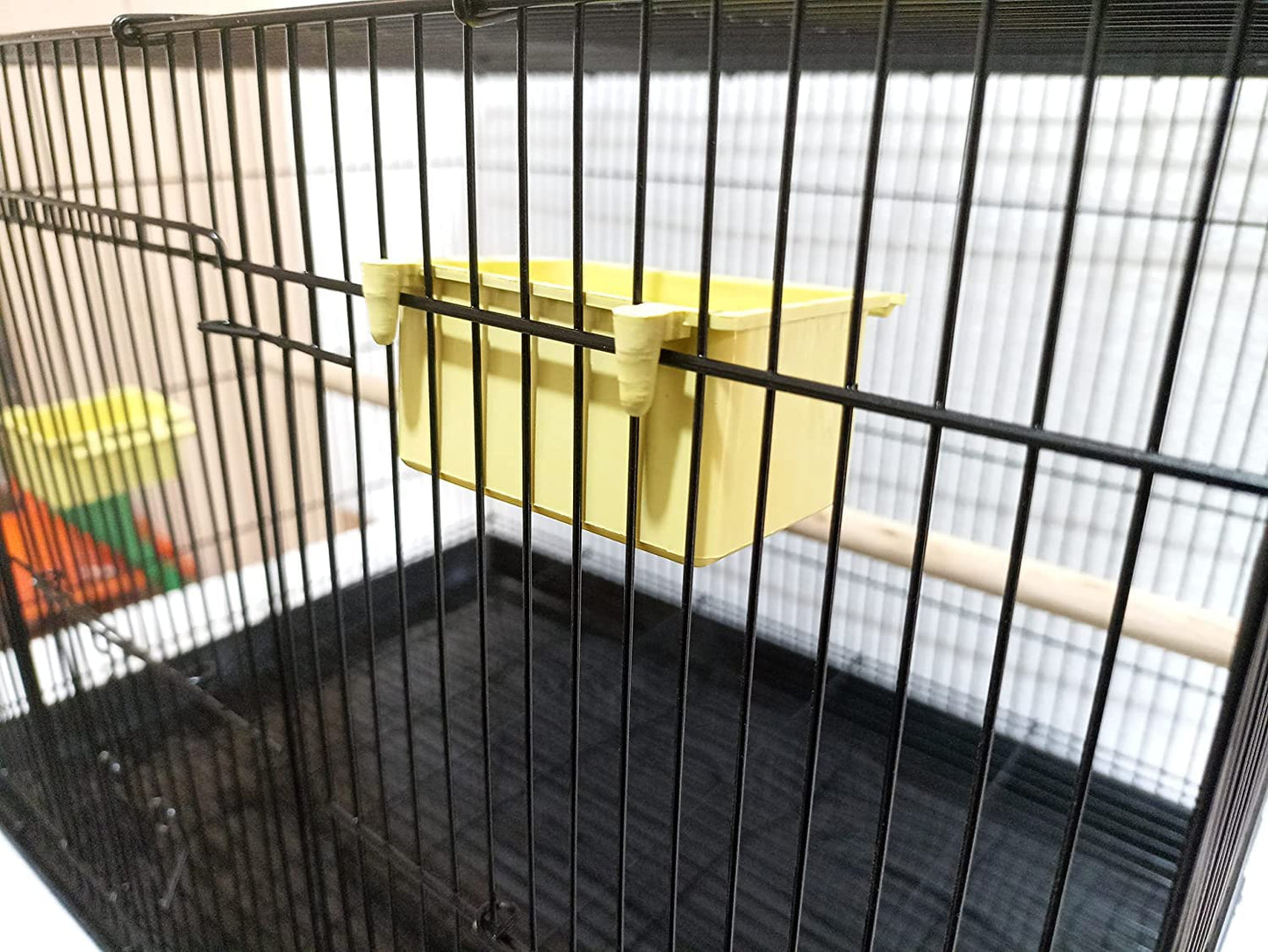 Bird Feeder Common Feeder Tray (Yellow) (Pack of 4)