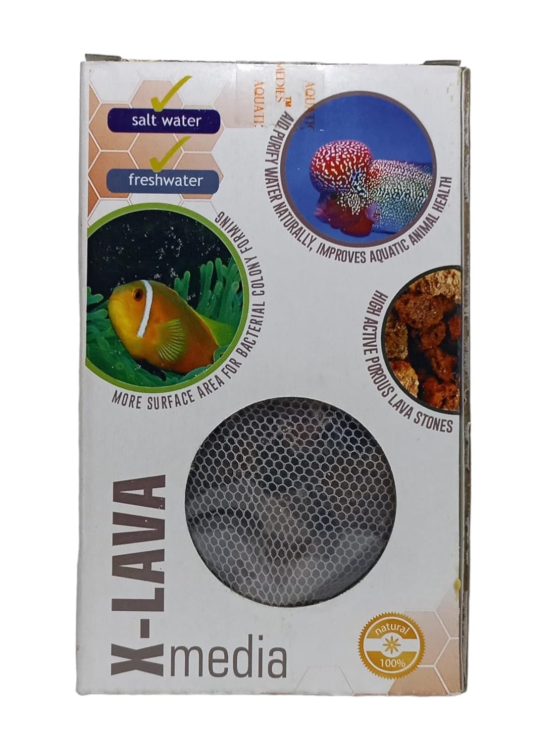 X-Lava Filter Media 800ml (600 g) Aquarium Filter Media